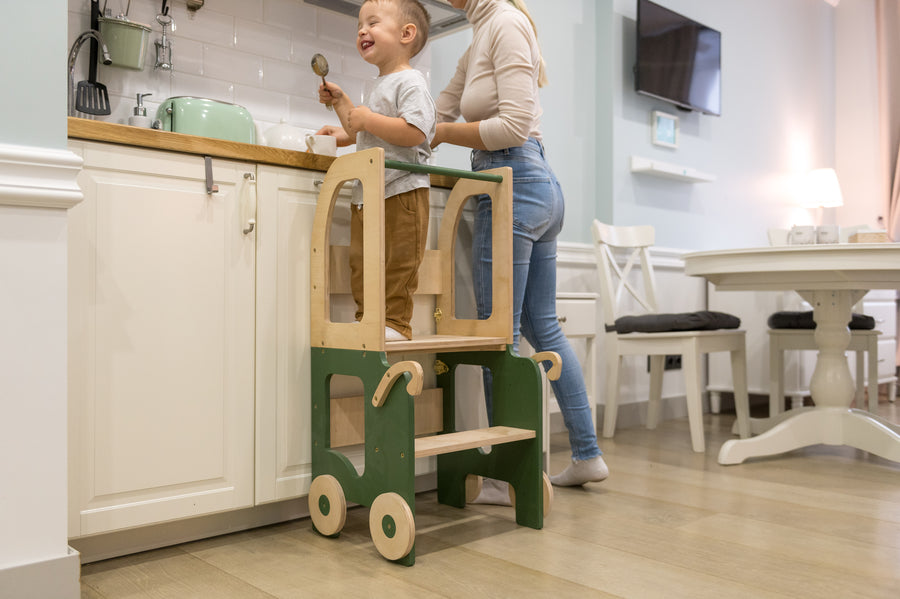 Trolley Step Stool