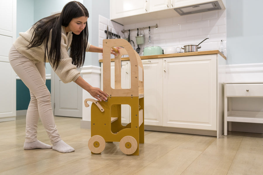 Trolley Step Stool