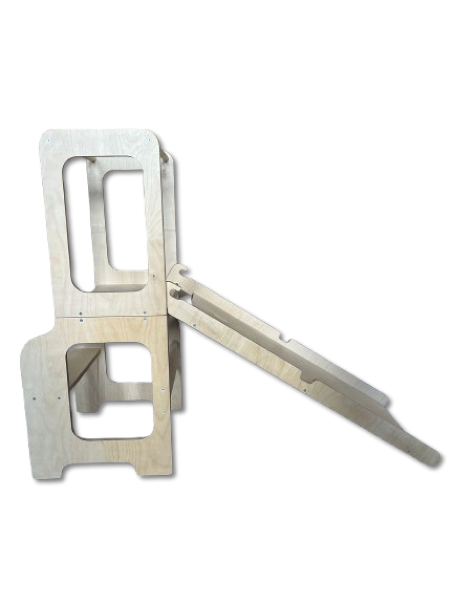 Creative Tower + slide/blackboard