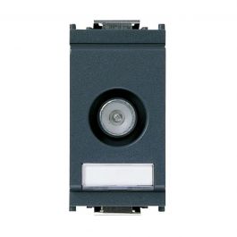 TV/SAT SOCKET DERIVED IDEA GRAY
