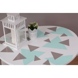 GLOSSY MINT ADHESIVE PLASTIC 45X150 CM