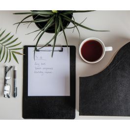 BLACK LEATHER ADHESIVE PLASTIC 45X200 CM