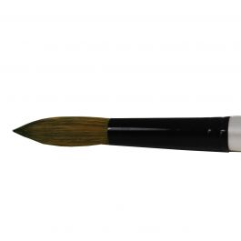 ROUND PONY BRUSH N26 SHORT HANDLE