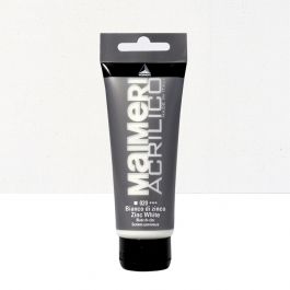 200ML ZINC WHITE ACRYLIC PAINT