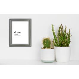 BLACK AND WHITE STRIPED FRAME 10X15 CM