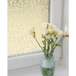 TRANSPARENT GLASS WALLPAPER PERL 45X200