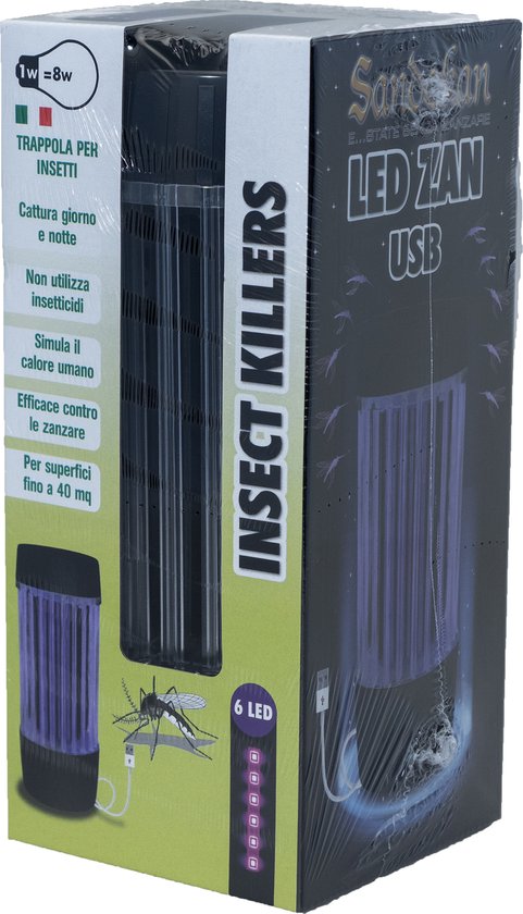 ELECTROINSECTICIDE "LED-ZAN ITALY USB "B