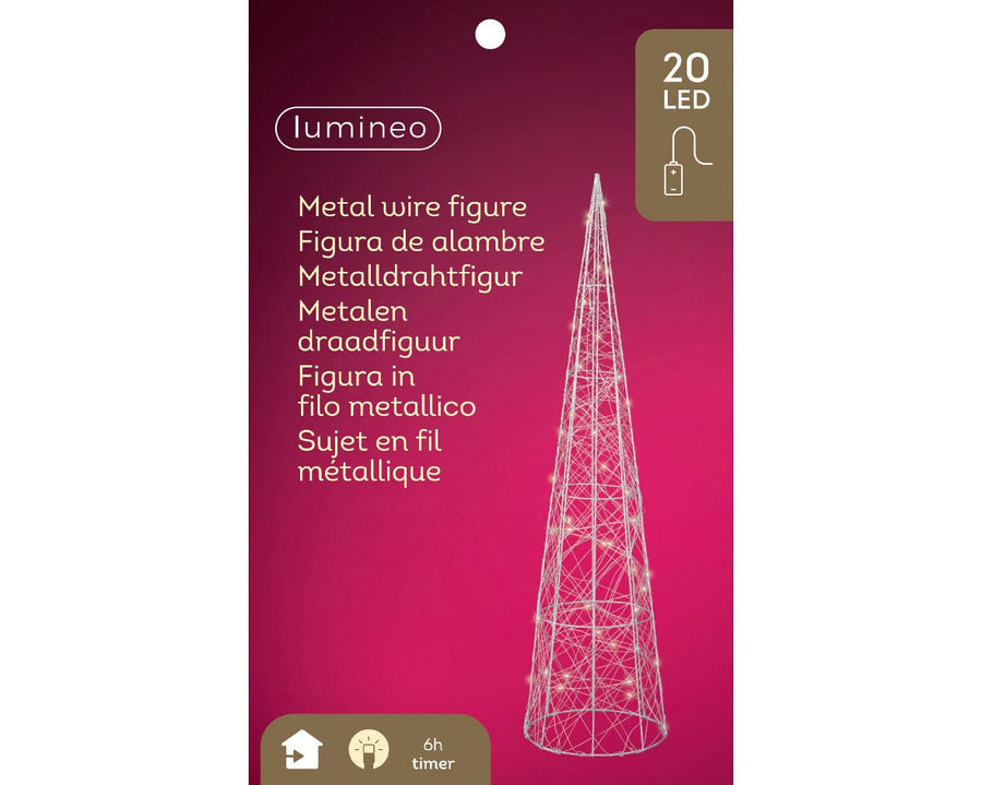 Bricocenter LUMINOUS TREE 20 MICROLED H 40 CM
