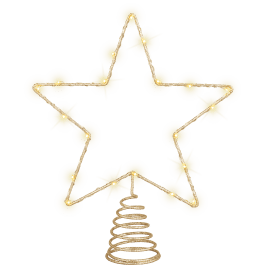 STAR-SHAPED LED STAR TIP WHITE LIGHT