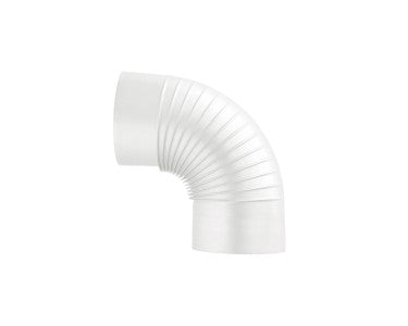 90 DEGREE WHITE ALUMINUM ELBOW DIAMETER