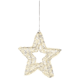 500 LED METAL STAR LIGHT 38CM