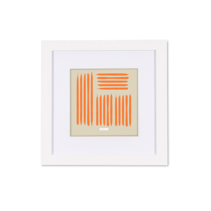 Casa ARTY PHOTO FRAME 20X20CM WHIT