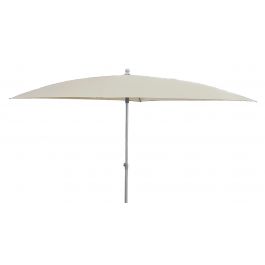 STRESA SUNSHADE 2X50 X 2.50 MT OLEFIN ECRU FABRIC 190GR ALUMINIUM POLE