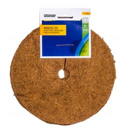 SET 3 PCS COCONUT FIBRE MULCHING DISC D.25CM