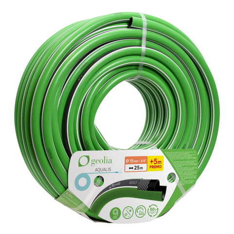 Tubo irrigazione aqualis diam. 15mm 25t + 5mt omaggio geolia