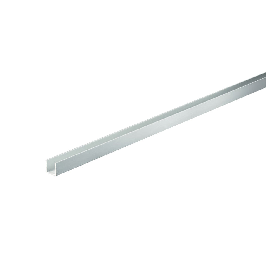10 x 15 x 1 mm silver channel bar