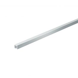 MT 1 SQUARE TUBE SILVER MM20X20X1