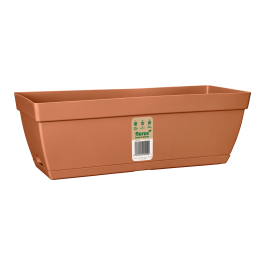 PARIS CASSETTE WITH INTEGRATED UNDERBOX CM 50 H17.5 TERRACOTTA