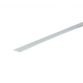 ANODISED ALUMINIUM FLAT PROFILE 30x2MM 1M MATT
