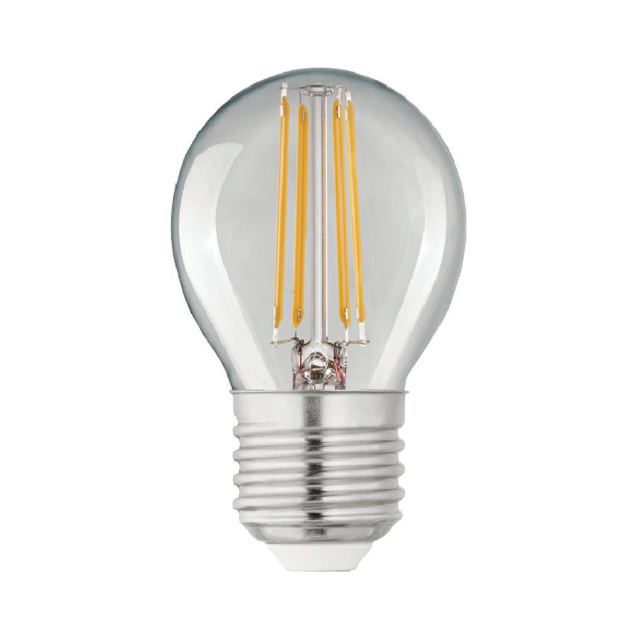 LED bulb e27 =40w sphere transparent natural light