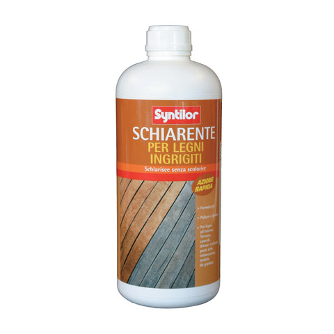 Syntilor water-based lightener for greyed wood, 1 litre