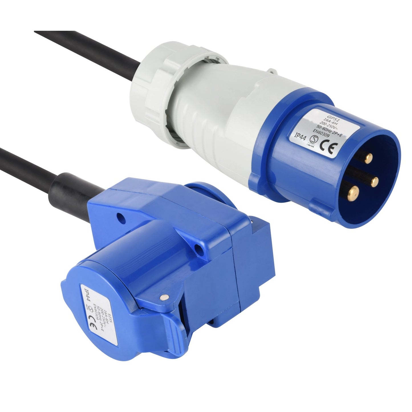 CARAVAN EXTENSION CABLE 10MT-RUBBER CABLE - IP