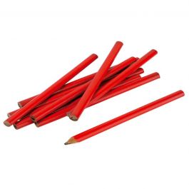 CARPENTER'S PENCIL 18 CM. 12 PIECES