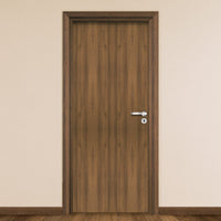 AUDA HINGED DOOR 60X210 WALNUT REVERSIBLE