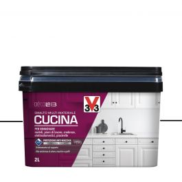 KITCHEN FURNITURE ENAMEL SATIN WHITE 2 L