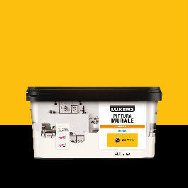 LUXENS WASHABLE BANANA YELLOW 3 PAINT 4 LT