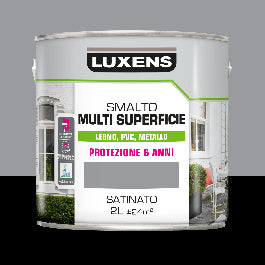 MULTI-SURFACE ENAMEL GREY GRANITE 3 SATIN 2L LUXENS