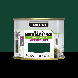 LUXENS GREEN SATIN MULTI-SURFACE WATER ENAMEL 125ML