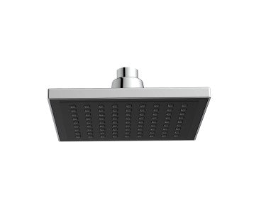 Square ABS Shower Head with 1 Spray Finish