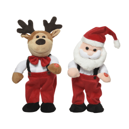 REINDEER AND SANTA DANCING BATTERIES I