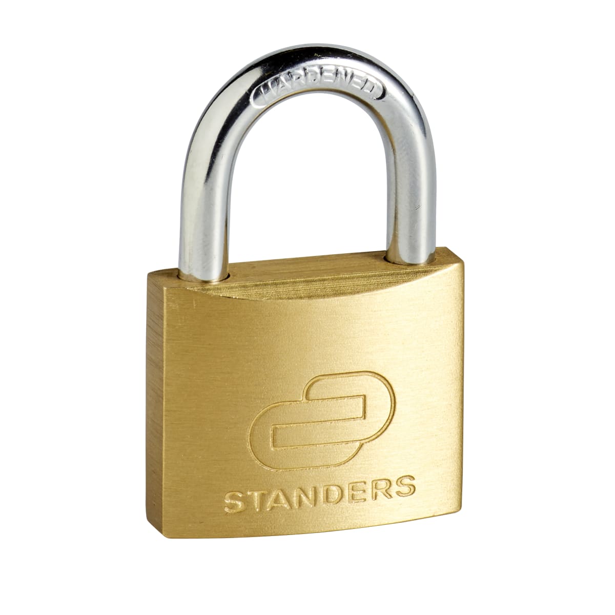 Bricocenter INDOOR/OUTDOOR PADLOCK SHORT ARC 40MM. BRASS