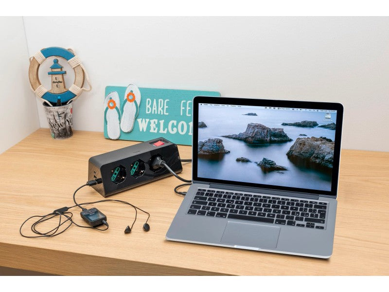 DESK MULTI-SOCKET 3+3