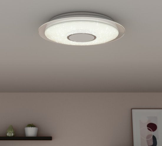 VIZZINI CEILING LIGHT WHITE D40 LED 25W CCT DIMMABLE