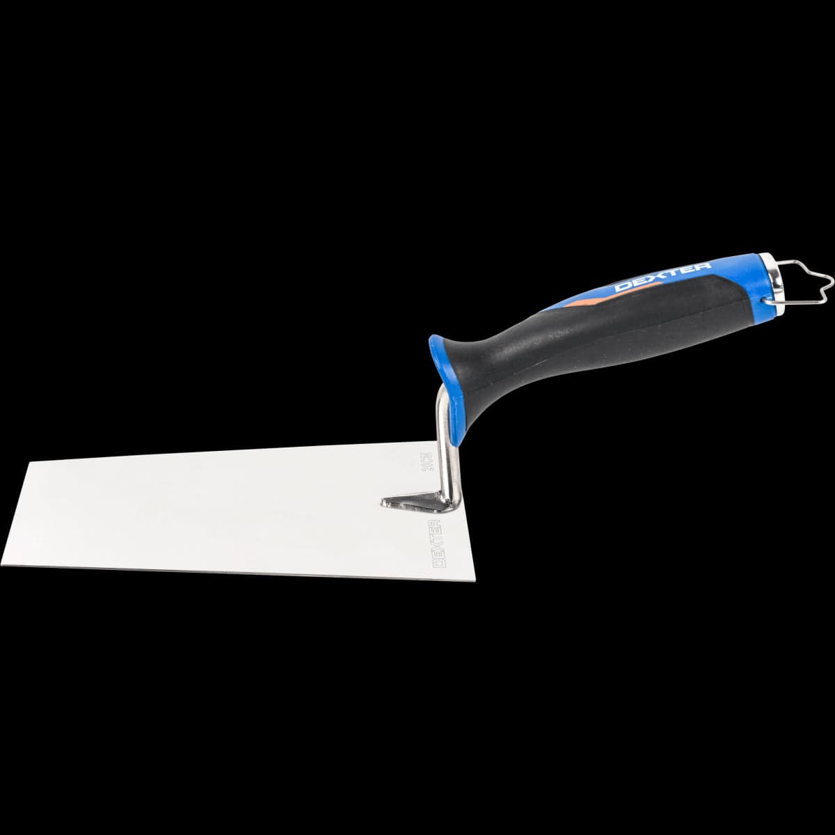 Bricocenter DEXTER STAINLESS STEEL TROWEL SQUARE TIP 200 MM BIMATERIAL