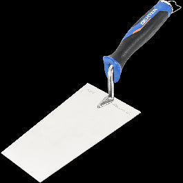 DEXTER STAINLESS STEEL TROWEL SQUARE TIP 200 MM BIMATERIAL