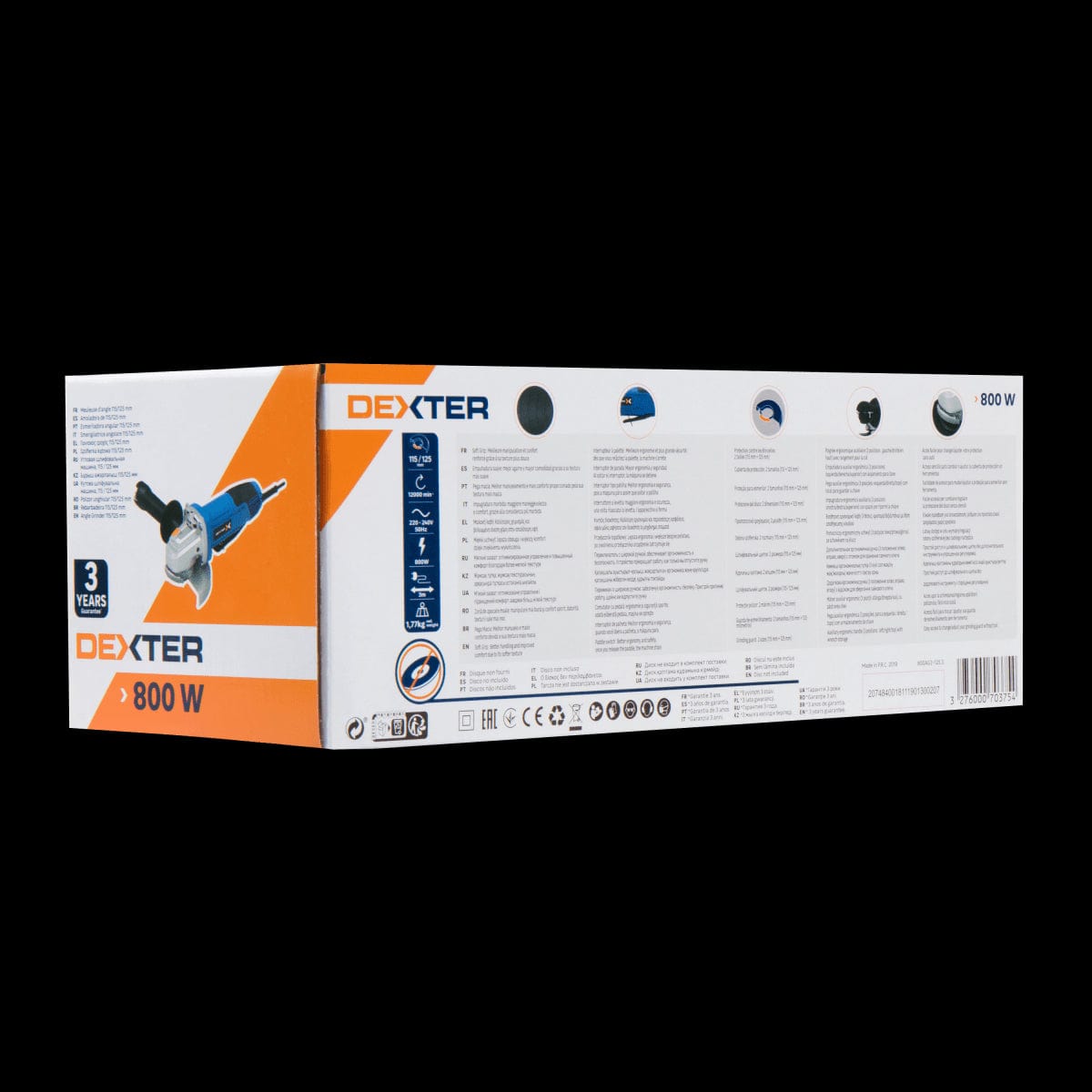 Bricocenter DEXTER GRINDER DIAM 115/125 MM 800 W