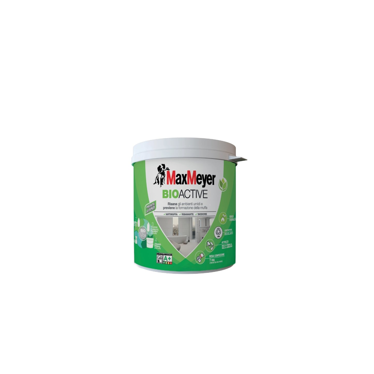BIOACTIVE ANTI-MOULD WHITE PAINT A+ 750ML