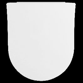 NEO ROUND WHITE TOILET SEAT - TOP FIX