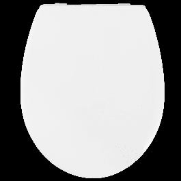 FAMILY WC SEAT OVAL WHITE - QUICK RELEASE - SLOW CLOSING