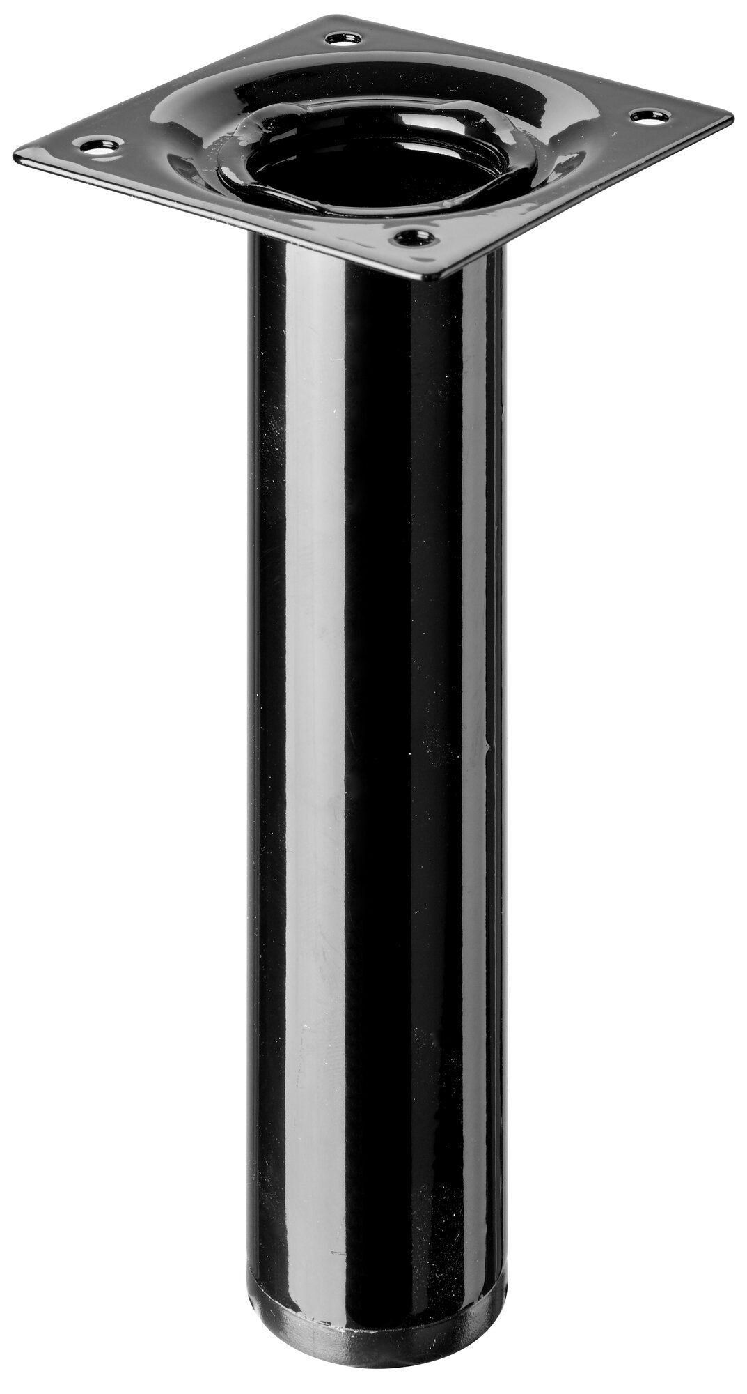 BLACK STEEL TABLE FOOT D30 H.150