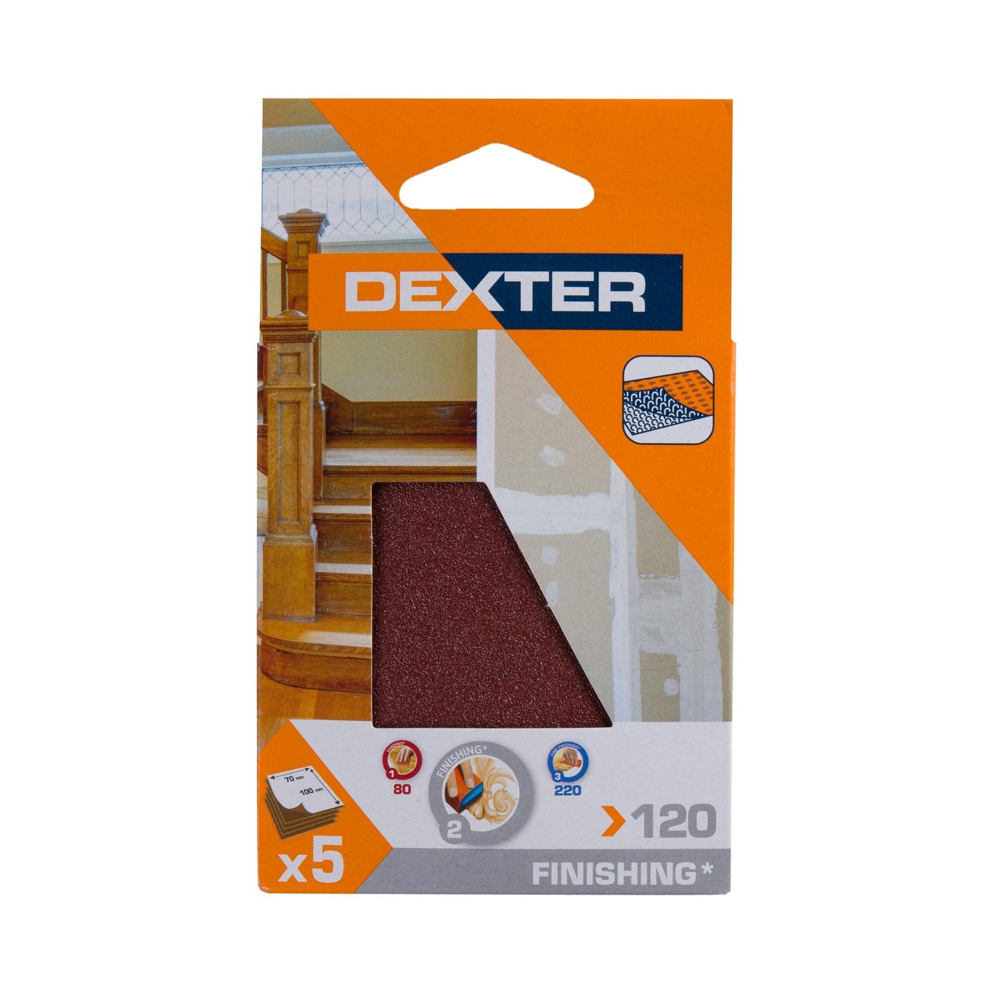 DEXTER ABRASIVE SHEET FOR WOOD 100X70M