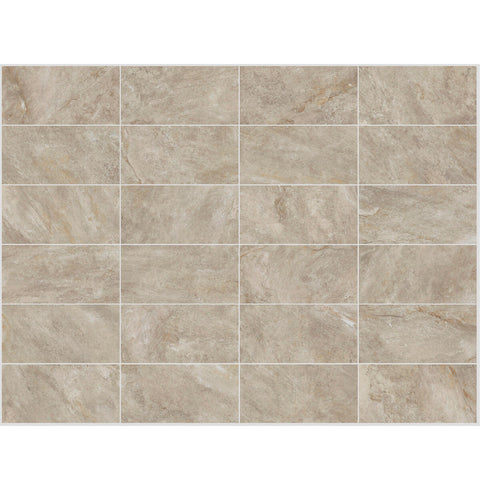 Outdoor paving slabs in beige Brazilian stone, 25x50, 8mm thick, 1.38 square metres