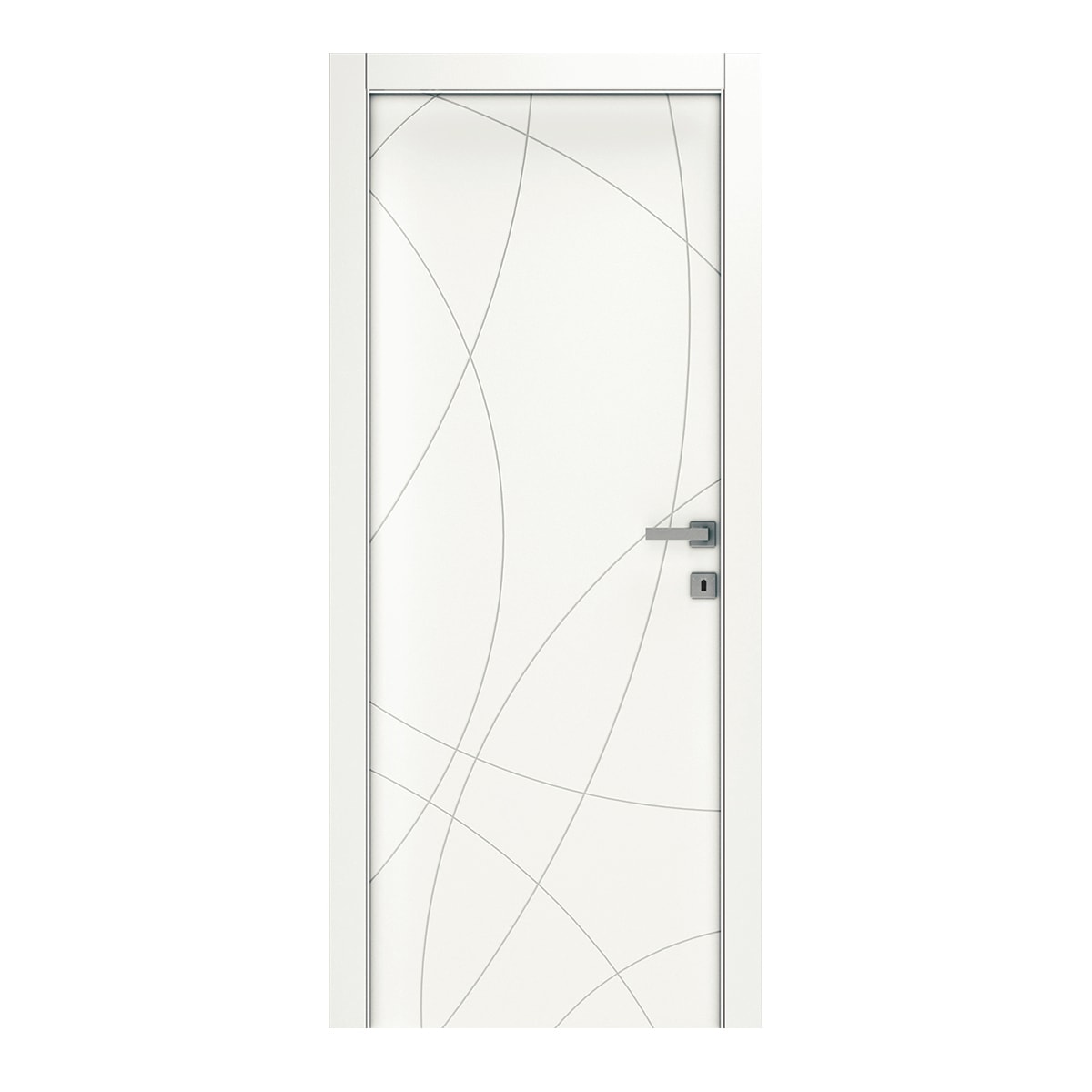 SIGN REV WHITE LACQUERED DOOR 80 X 210