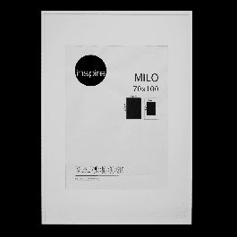 MILO FRAME 70X100 CM WOOD WHITE