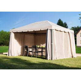 NATERIAL - SET OF 4 MOSQUITO NETS FOR GAZEBO YSIS NATERIAL TORTORA 3X4 M
