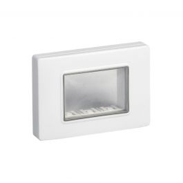 RECESSED DOME IP55 RECTANGULAR BOXES WHITE
